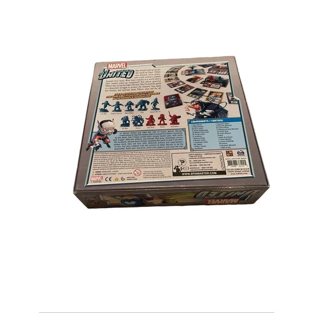 New CMON Marvel United Strategy Game Board Complete Game Set